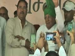 Haryana: Om Prakash Chautala addresses rally on Devilal's birth anniversary 