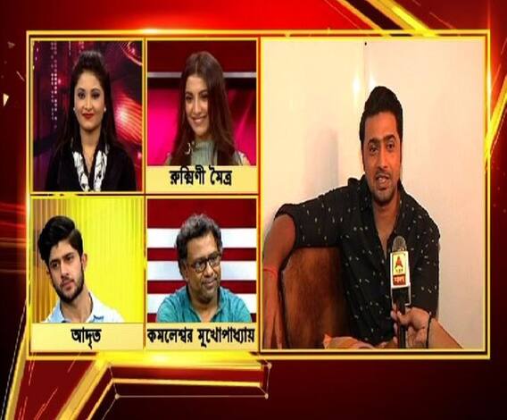 এবিপি আনন্দ স্টুডিয়োতে টিম ‘পাসওয়ার্ড’-এর সঙ্গে আড্ডা