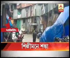 টানা বৃষ্টিতে শিলিগুড়ির পুজো উদ্যোক্তারা বিপাকে, শঙ্কিত শিল্পীরা