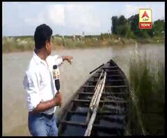 Reporter Stories: দড়ি ধরে প্রাণ হাতে করে বেড়াবেড়ি গ্রামে চলছে শিলাবতী নদী পারাপার