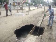 વડોદરા નગરી બની ખાડોદરા નગરી, જુઓ વીડિયો