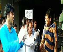 বজবজে বিডিও-র নেতৃত্বে প্লাস্টিক-ব্যবহার বন্ধ করতে পুজো মণ্ডপে অভিনব প্রচার