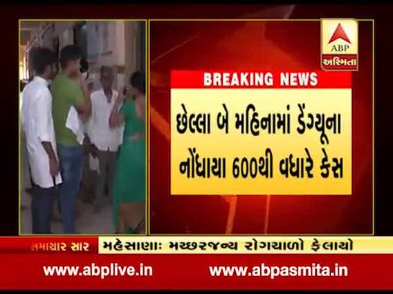 મહેસાણામાં મચ્છરજન્ય રોગચાળામાં વધારો, જુઓ વીડિયો