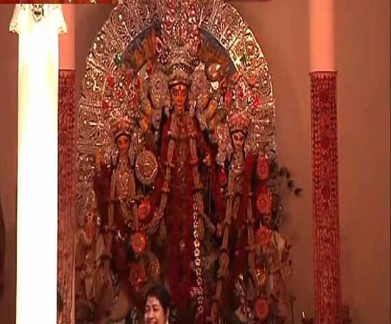 ৯৬ বছরে পড়ল ভবানীপুরের মল্লিকবাড়ির পুজো