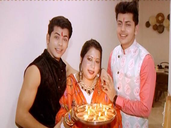 Saas Bahu Aur Saazish: TV स्टार Siddharth Nigam की दीवाली पूजा में पहुंचे खास दोस्त