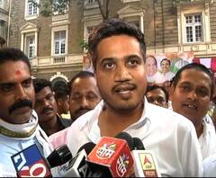 NCP office Mumbai | राष्ट्रवादी कार्यालयात शरद पवारांचं जंगी स्वागत, आमदार रोहित पवार पहिल्यांदाच मुंबईच्या राष्ट्रवादी कार्यालयात | ABP Majha