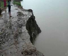 Reporter Stories: শান্তিপুরে ফের ভাগীরথীতে ভাঙন, নদী গর্ভে তলিয়ে গিয়েছে প্রায় ৩০ বিঘা জমি