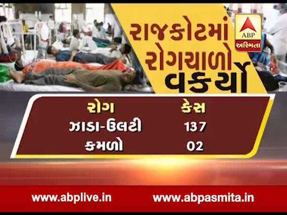 રાજકોટમાં એક જ દિવસમાં સિવિલ હોસ્પિટલમાં 1500 જેટલા દર્દીઓની લાઇન, જુઓ વીડિયો