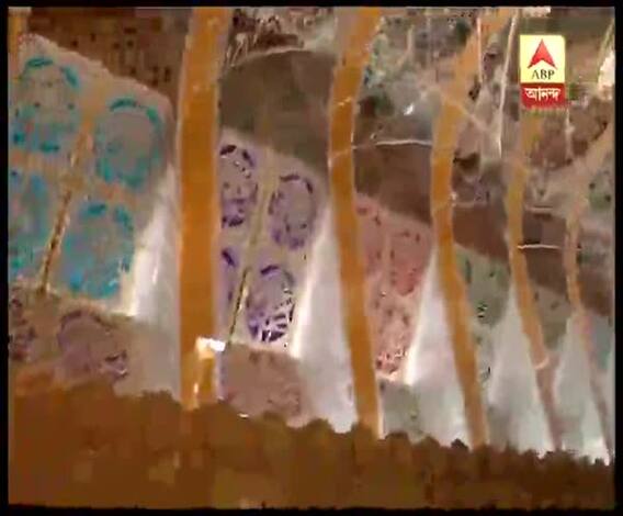 শিল্পভাবনার অনন্যতার জন্য এবিপি আনন্দের শিল্প সুষমায় সেরার সম্মান পেল হাতিবাগান সর্বজনীন