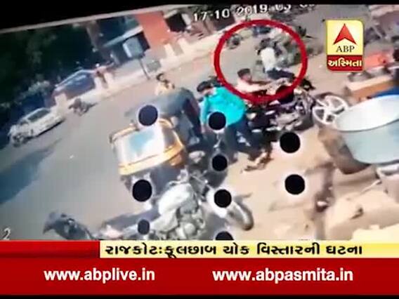 રાજકોટ: ફૂલછાબ ચોકમાં ચાની હોટલમાં અસામાજિક તત્વોએ મચાવ્યો આતંક, જુઓ CCTV