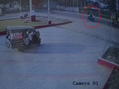 આણંદઃ આંગડિયા પેઢીનો કર્મચારી લૂંટાયો, સામે આવ્યા સીસીટીવી