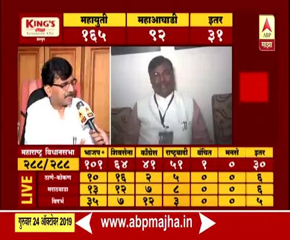 Sanjay Raut on Udayanraje Bhosale | उदयनराजेंचा पराभव हा युतीचा पराभव नाही : संजय राऊत | ABP Majha