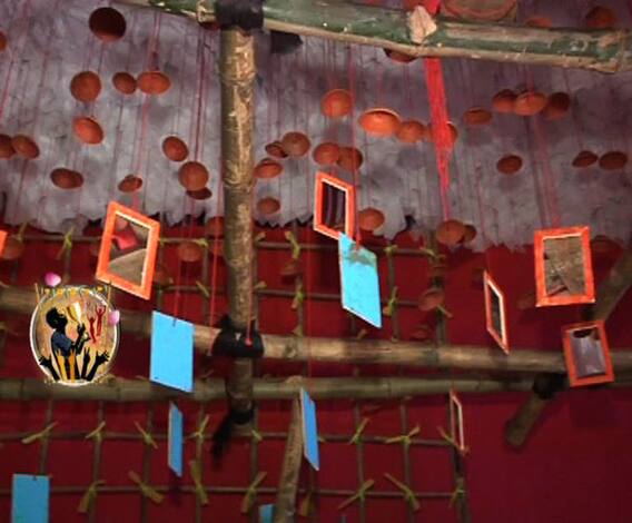 পুজোর নানা উপাচারেই সেজে উঠছে বেলতলা সর্বজনীনের পুজো মণ্ডপ