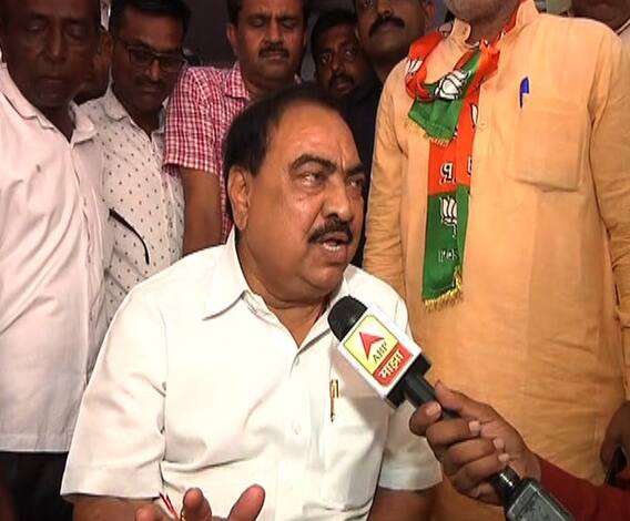 Eknath Khadse | तिकीट वाटपाआधी आणि मुलीला तिकीट मिळाल्यानंतर एकनाथ खडसेंचा सूर बदलला | स्पेशल रिपोर्ट | ABP Majha