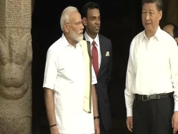 china president visit to mahabalipuram